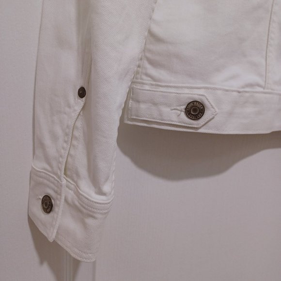 Eddie Bauer - White Jean Jacket - Picture 12 of 13